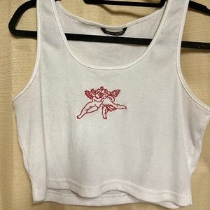 Cherub Cropped Tank Top